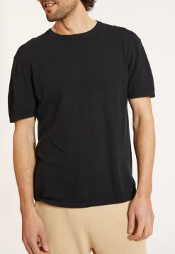 Montagut Brushed cotton round neck T-shirt - Don