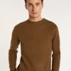 Montagut Button shoulder 4 ply cashmere jumper - Fernand