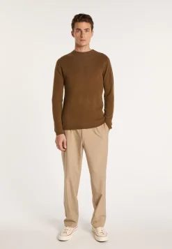 Montagut Button shoulder 4 ply cashmere jumper - Fernand