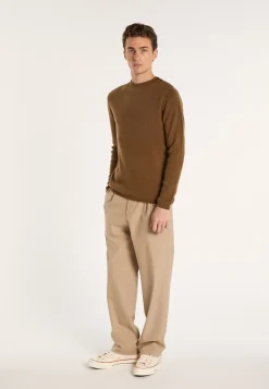 Montagut Button shoulder 4 ply cashmere jumper - Fernand