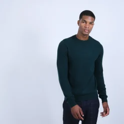 Montagut Button shoulder 4-ply cashmere jumper - Bonifas