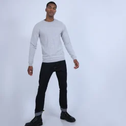 Montagut Button shoulder 4-ply cashmere jumper - Bonifas