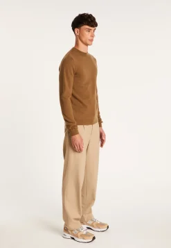 Montagut Button shoulder 4-ply cashmere jumper - Bonifas