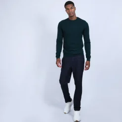 Montagut Button shoulder 4-ply cashmere jumper - Bonifas