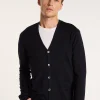 Montagut Button-down cardigan in merino wool - Etienne