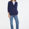Montagut Button-down cashmere cardigan with pockets - Ariel