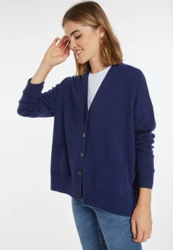 Montagut Button-down cashmere cardigan with pockets - Ariel