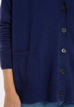 Montagut Button-down cashmere cardigan with pockets - Ariel