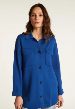Montagut Button-down jacket with merino wool pockets - Giselle