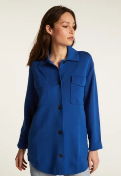 Montagut Button-down jacket with merino wool pockets - Giselle