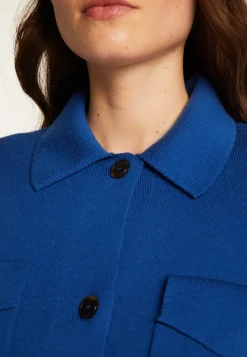 Montagut Button-down jacket with merino wool pockets - Giselle