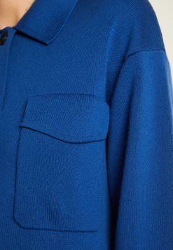 Montagut Button-down jacket with merino wool pockets - Giselle