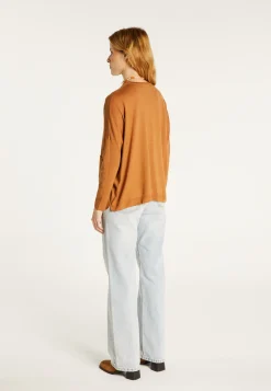 Montagut Buttoned cardigan with pockets in merino wool - Ava
