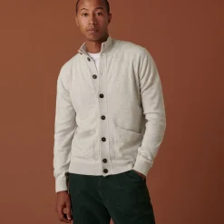 Montagut Buttoned cashmere cardigan with pockets - Erwan