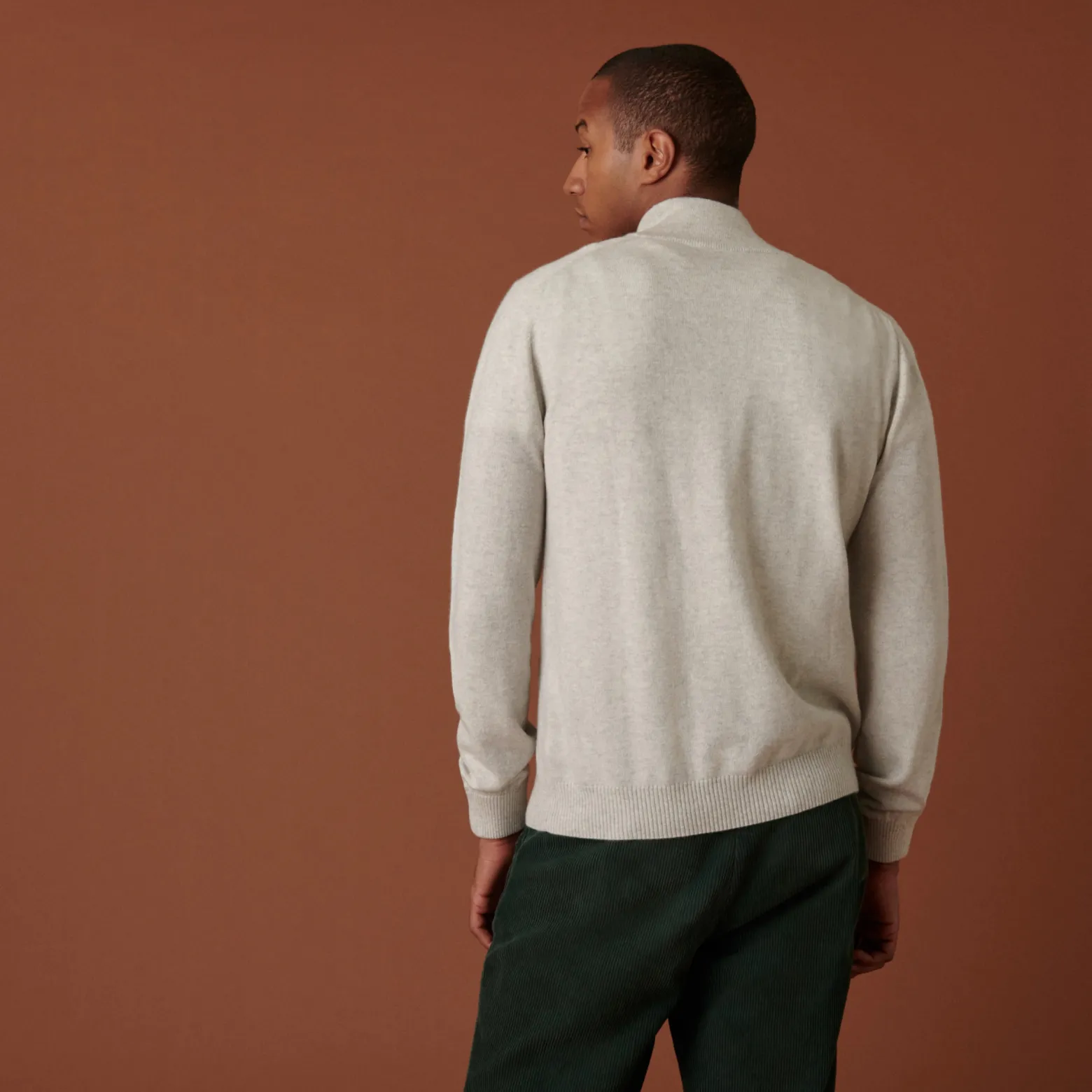 Montagut Buttoned cashmere cardigan with pockets - Erwan