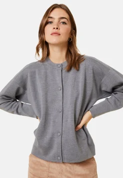 Montagut Buttoned jacket with pockets in merino wool - Gaspard