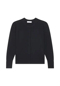 Montagut Buttoned jacket with pockets in merino wool - Gaspard