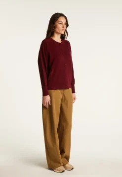 Montagut Buttoned jacket with pockets in merino wool - Gaspard