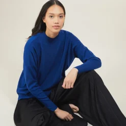 Montagut Buttoned shoulder wool sweater - Gipsy