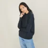 Montagut Buttoned shoulder wool sweater - Gipsy