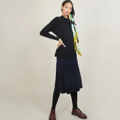 Montagut Buttoned shoulder wool sweater - Gipsy