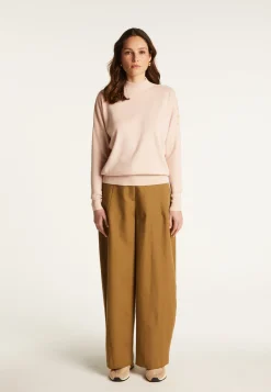 Montagut Buttoned shoulder wool sweater - Gipsy