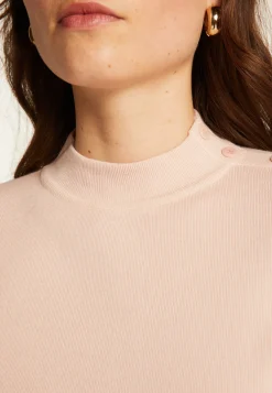 Montagut Buttoned shoulder wool sweater - Gipsy
