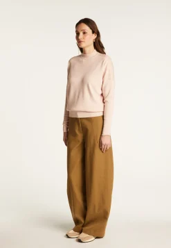 Montagut Buttoned shoulder wool sweater - Gipsy