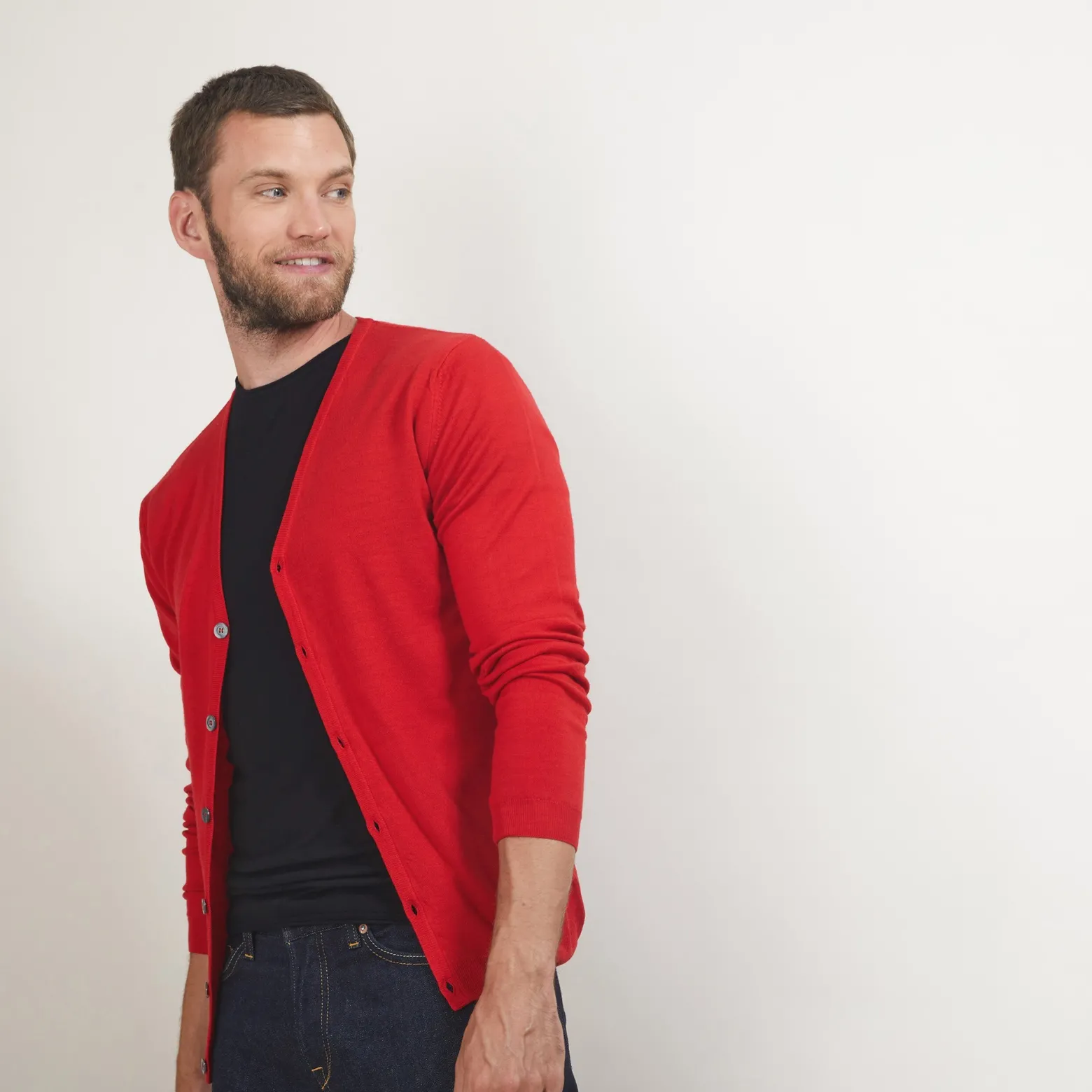 Montagut Buttoned wool cardigan - Etienne