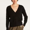 Montagut Cable-knit cashmere cardigan - Fiona