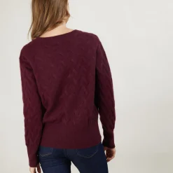 Montagut Cable-knit cashmere cardigan - Fiona