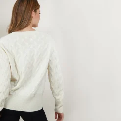 Montagut Cable-knit cashmere cardigan - Fiona