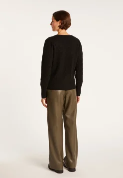Montagut Cable-knit cashmere cardigan - Fiona