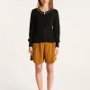 Montagut Cardigan in organic cotton - Lanaelle