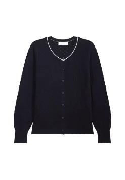 Montagut Cardigan in organic cotton - Lanaelle
