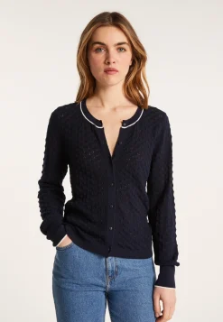 Montagut Cardigan in organic cotton - Lanaelle
