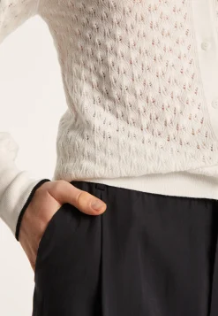 Montagut Cardigan in organic cotton - Lanaelle