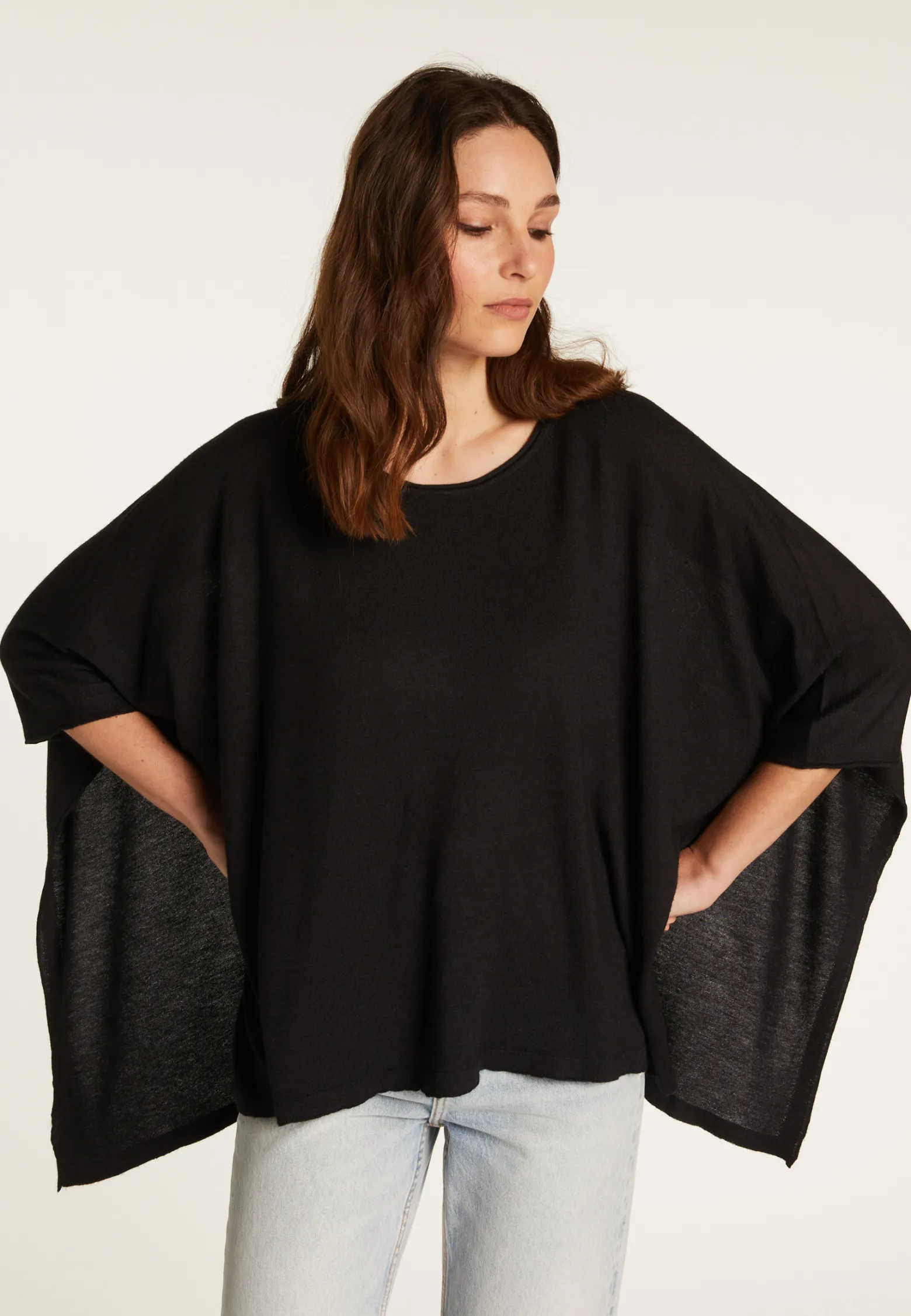 Montagut Cashmere and silk shawl - Half