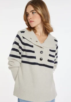Montagut Cashmere and wool button-down sweater - Carmella