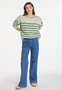 Montagut Cashmere and wool sailor sweater - Carice