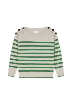 Montagut Cashmere and wool sailor sweater - Carice