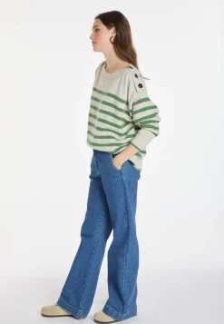 Montagut Cashmere and wool sailor sweater - Carice