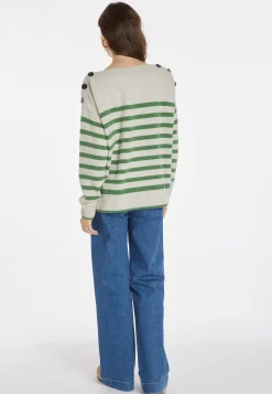 Montagut Cashmere and wool sailor sweater - Carice