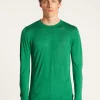 Montagut Cashmere bamboo fiber crew neck sweater - Taffy