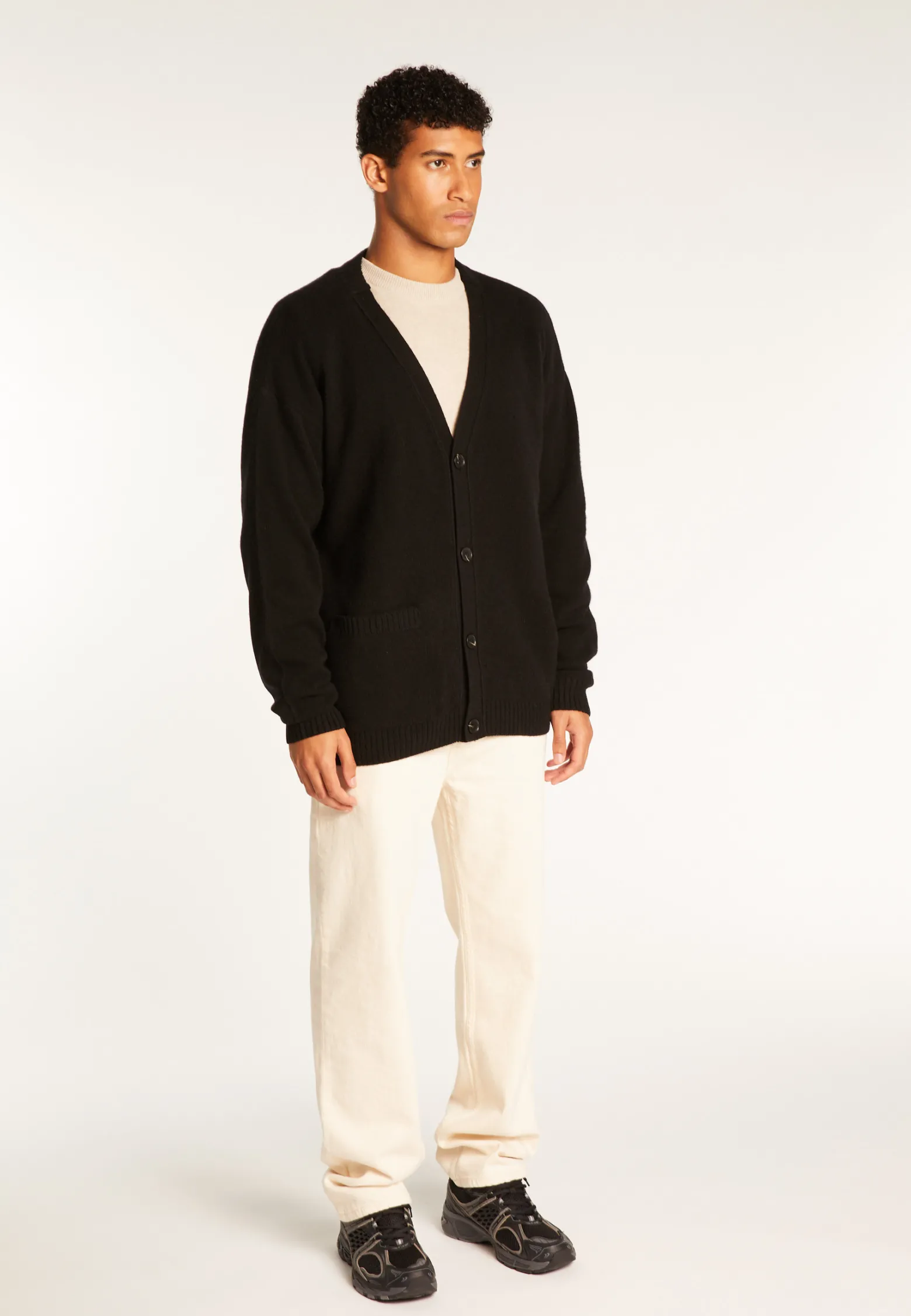 Montagut Cashmere Blend Button-Down Cardigan - Titouan