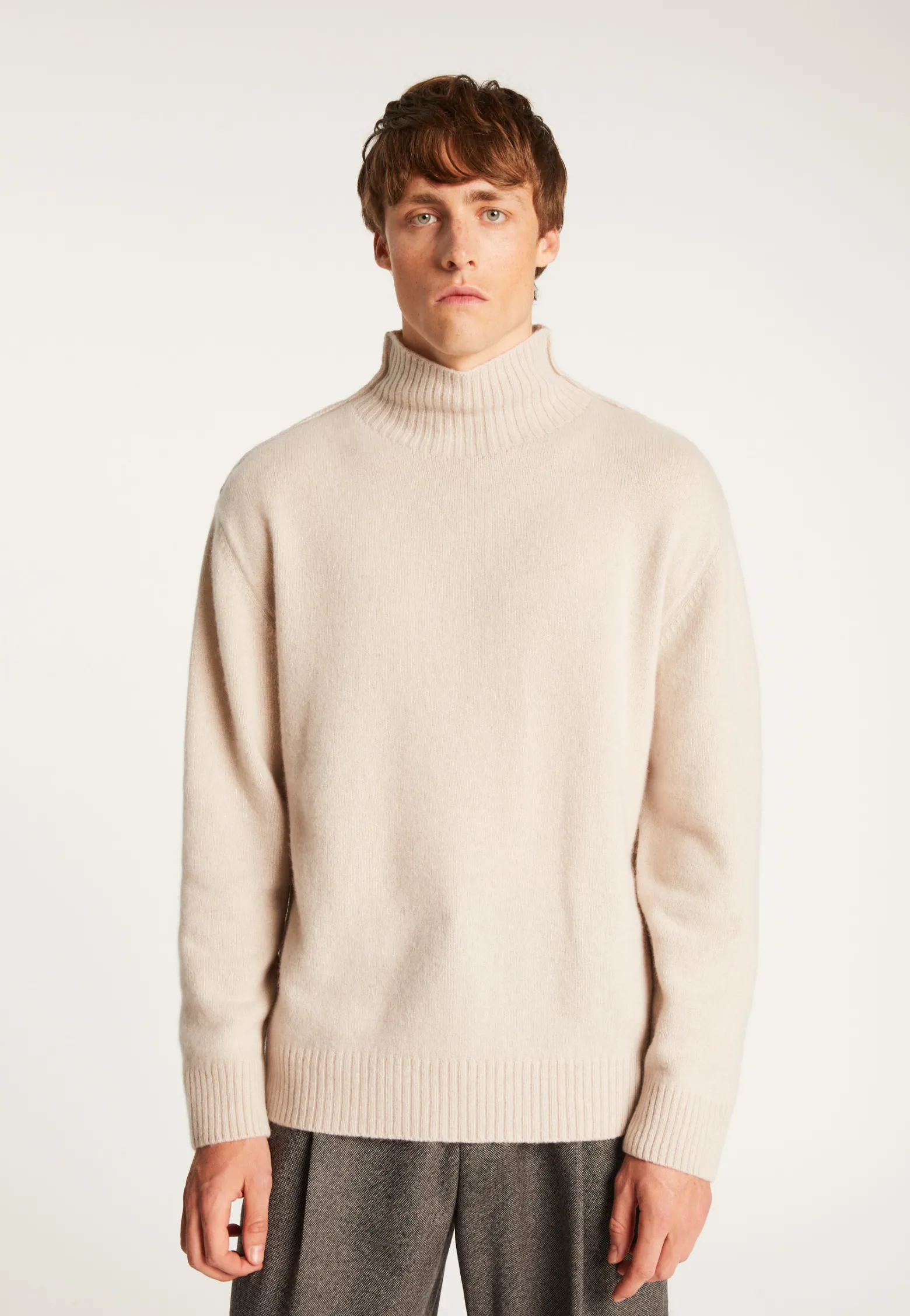 Montagut Cashmere Blend High Neck Sweater - Tiago