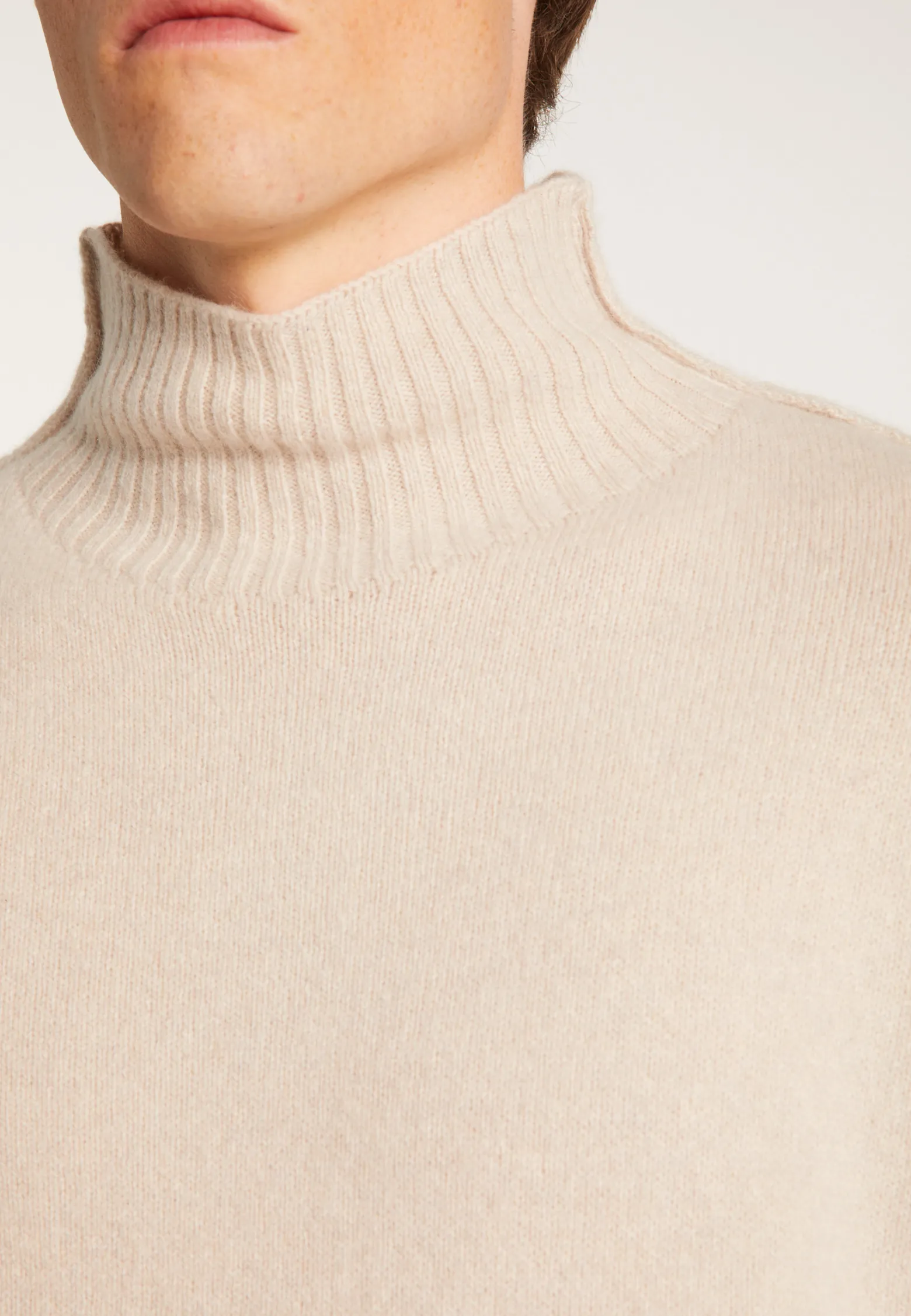 Montagut Cashmere Blend High Neck Sweater - Tiago