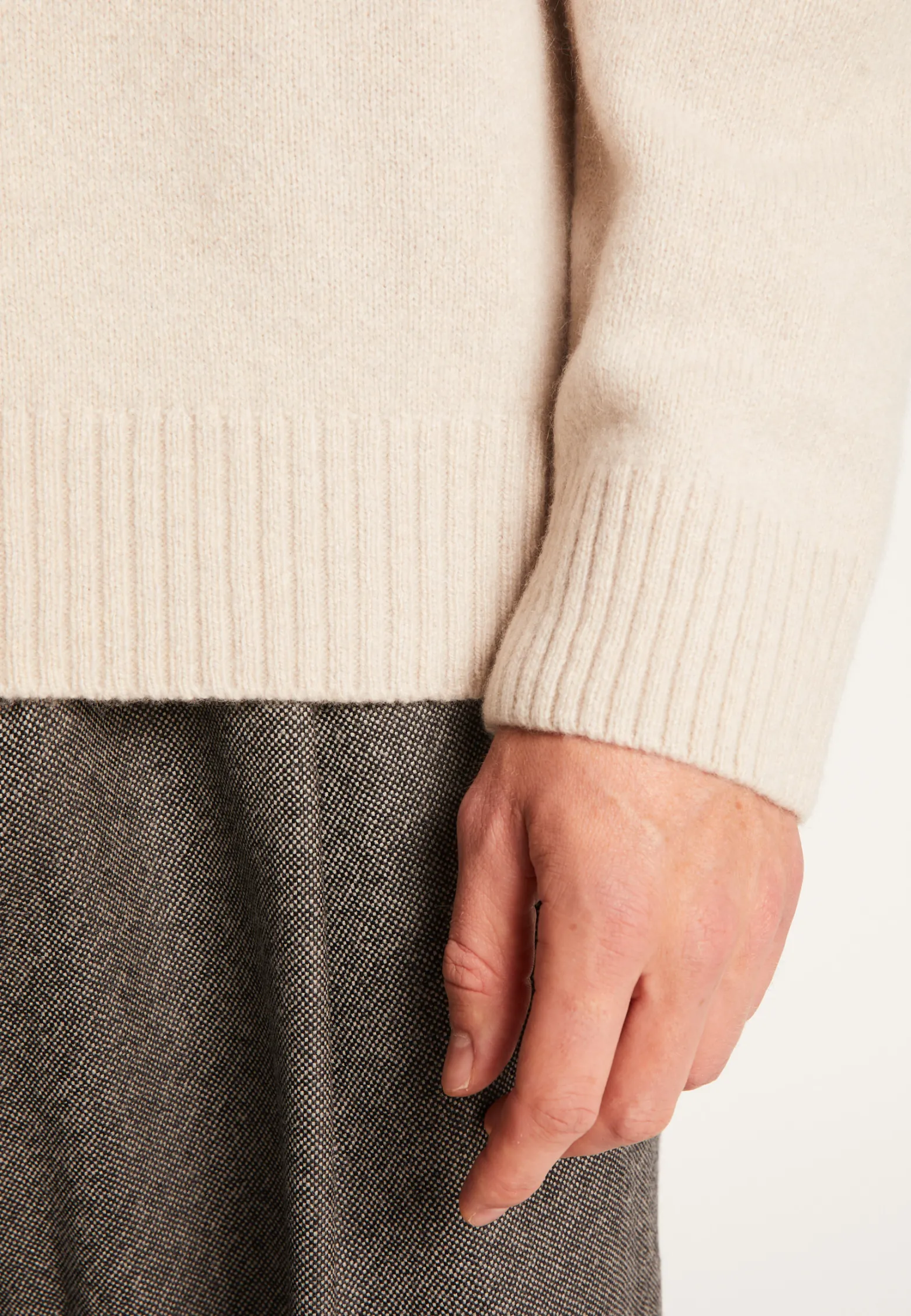 Montagut Cashmere Blend High Neck Sweater - Tiago