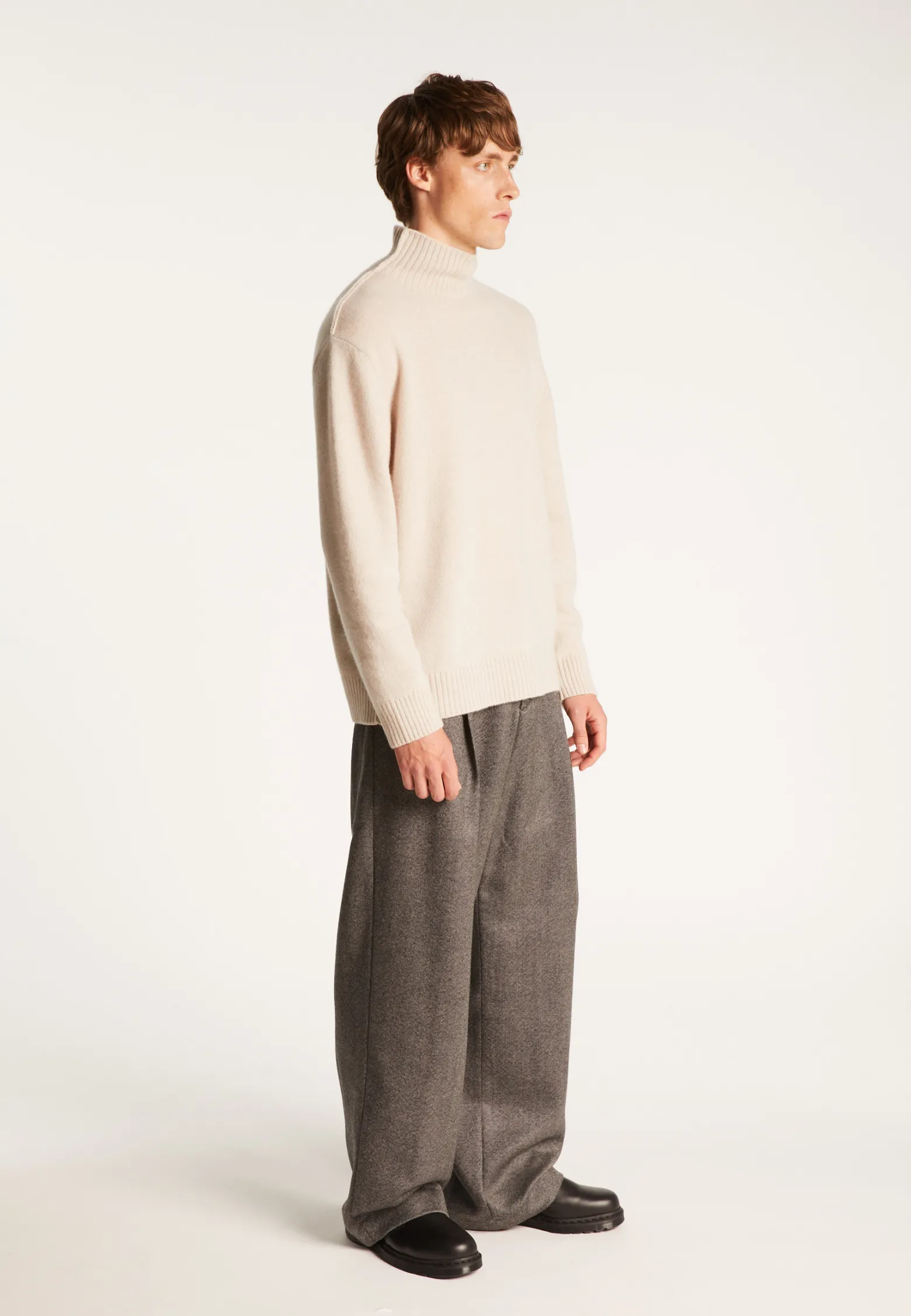 Montagut Cashmere Blend High Neck Sweater - Tiago