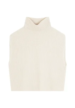 Montagut Cashmere blend sleeveless high-neck sweater - Dalya